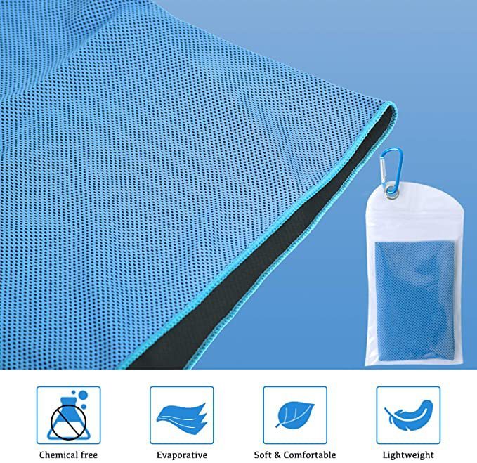 Mountaineering Bag Cooling Ice Feeling Cold Feeling Towel Ice-cold Towel