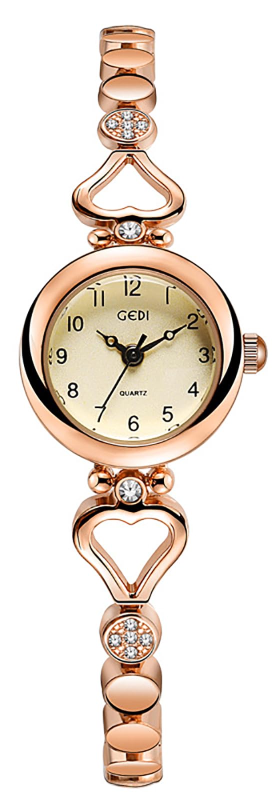 Gosasa Ladies Fashion Quartz Wrist Watches Elegant Watch for Women Waterproof Stainless Steel Strap Luxury Women Watch
