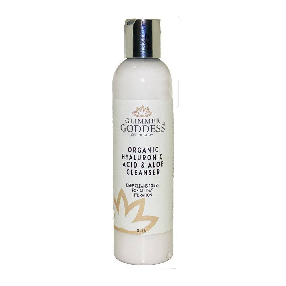 Organic Exfoliating Gentle Anti Aging Face Cleanser Micro Jojoba Pearls 8 oz