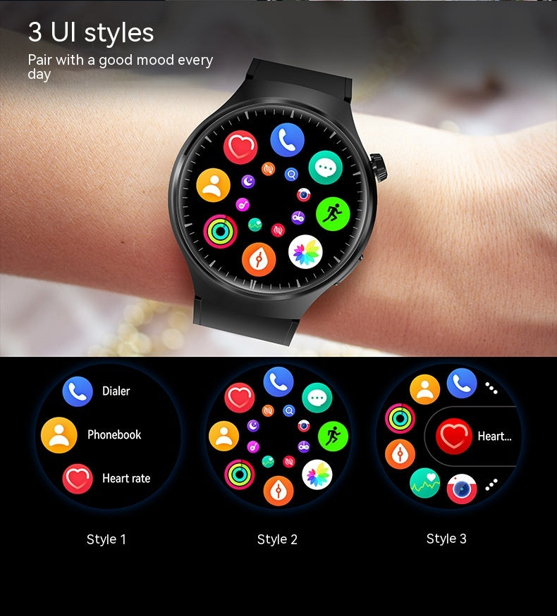 Health Monitoring Bluetooth Calling Smart Watch Set