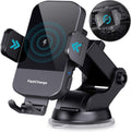 15W Wireless Car Charger with Smart Sensor Mount