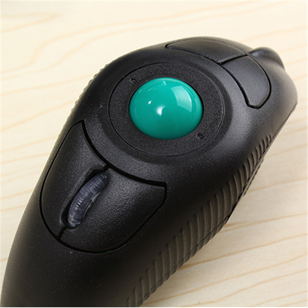 Wireless Trackball Mouse with Hand Grip