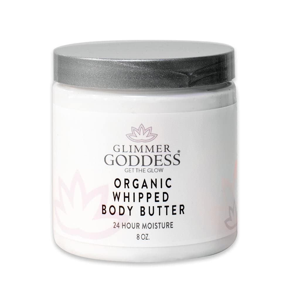 Peach Bellini Scent Organic Whipped Body Butter Vegan 24 Hr Hydration 8 oz